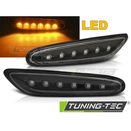 Clignotant latéral LED noir compatible BMW E46 / E60 / E87 / E90 Clignotant latéral LED noir compatible BMW E46 / E60 / E87 / E90