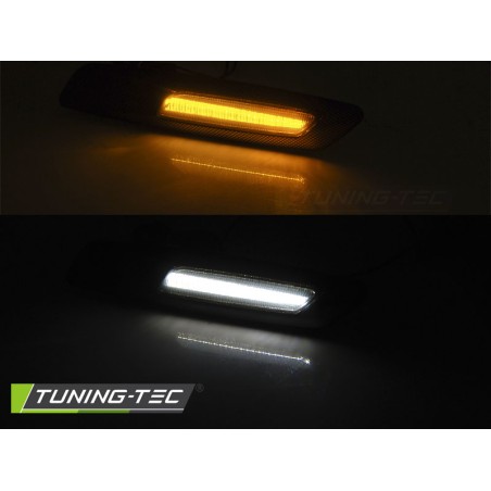 Clignotant Latéral Fumé LED Carbone Style F10 compatible BMW E60/E90/E92/E82 Clignotant Latéral Fumé LED Carbone Style F10 compatible BMW E60/E90/E92/E82