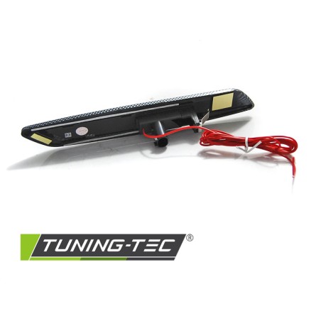 Clignotant latéral fumé noir brillant LED style F10 compatible BMW E60/E90/E92/E82 Clignotant latéral fumé noir brillant LED style F10 compatible BMW E60/E90/E92/E82