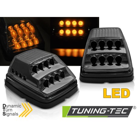 Clignotant avant LED séquentiel fumé pour MERCEDES G-KLASA W463 90-12 Clignotant avant LED séquentiel fumé pour MERCEDES G-KLASA W463 90-12