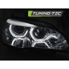Phares Xénon Angel Eyes LED DRL Chrome AFS pour BMW X5 E70 07-10 Phares Xénon Angel Eyes LED DRL Chrome AFS pour BMW X5 E70 07-10