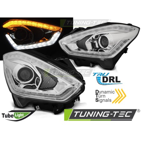 SUZUKI SWIFT VI 17- TUBE LIGHT séquentiel chrome