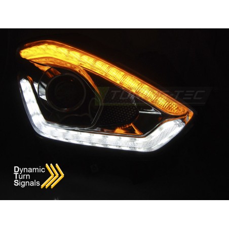 SUZUKI SWIFT VI 17- TUBE LIGHT séquentiel chrome