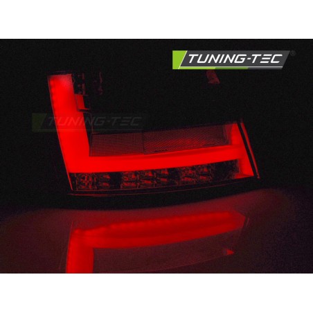 Feux arrière LED BAR rouge blanc pour AUDI A6 C6 berline 04.04-08 7 broches