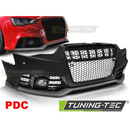 Pare-chocs avant sport noir PDC pour AUDI A5 11-16 Pare-chocs avant sport noir PDC pour AUDI A5 11-16