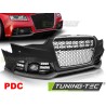 Pare-chocs avant sport chrome noir PDC compatible AUDI A5 11-16 Pare-chocs avant sport chrome noir PDC compatible AUDI A5 11-16