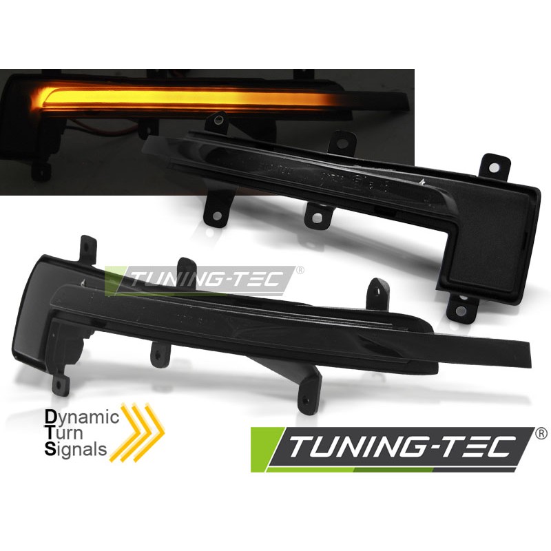 Clignotant latéral dans le rétroviseur LED séquentiel fumé pour AUDI TT 8J 06-14 Clignotant latéral dans le rétroviseur LED séquentiel fumé pour AUDI TT 8J 06-14
