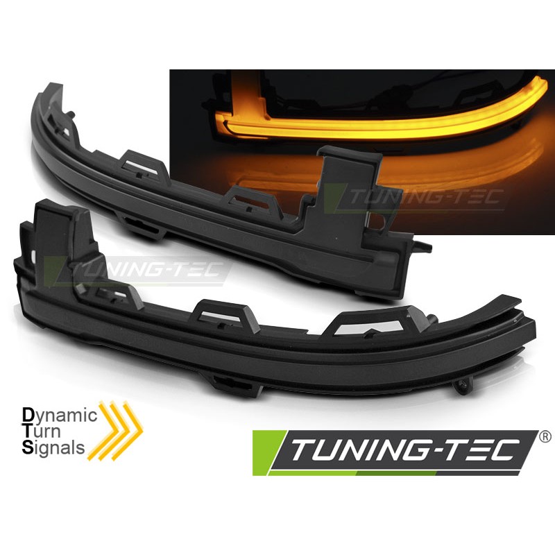 Clignotant latéral séquentiel à LED fumé pour rétroviseur compatible BMW X3/X4/X5/X6 Clignotant latéral séquentiel à LED fumé pour rétroviseur compatible BMW X3/X4/X5/X6