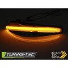 Clignotant latéral séquentiel à LED fumé dans le rétroviseur pour MERCEDES W205/ W213/ W222 Clignotant latéral séquentiel à LED fumé dans le rétroviseur pour MERCEDES W205/ W213/ W222