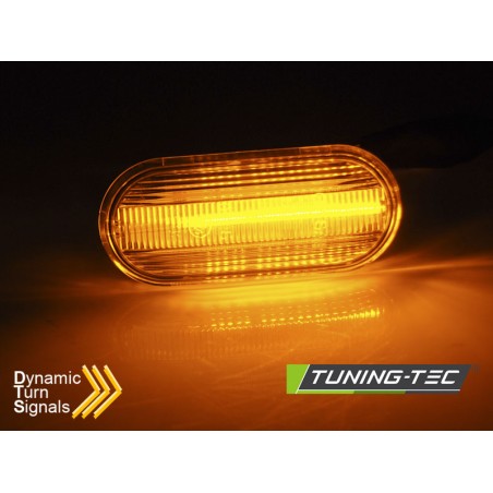Clignotant latéral LED blanc séquentiel compatible avec VW Golf 4 / Bora 95- / Golf 3 95- / Ibiza 95-99 / Toledo Clignotant latéral LED blanc séquentiel compatible avec VW Golf 4 / Bora 95- / Golf 3 95- / Ibiza 95-99 / Toledo