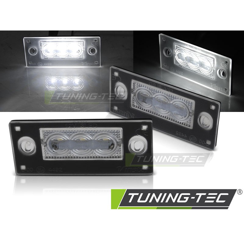 Feux de plaque LED 3x SMD LED compatibles AUDI A3 8L 00-03 / A4 B5 99-01 AVANT Feux de plaque LED 3x SMD LED compatibles AUDI A3 8L 00-03 / A4 B5 99-01 AVANT