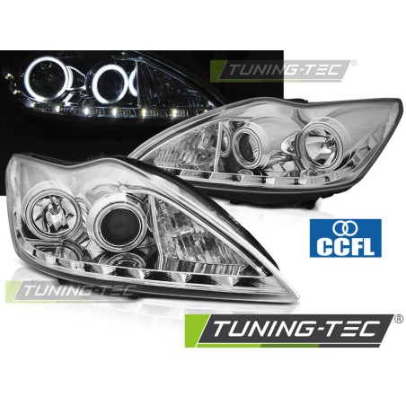 FORD FOCUS II 02.08-10 ANGEL EYES CCFL CHROME FORD FOCUS II 02.08-10 ANGEL EYES CCFL CHROME
