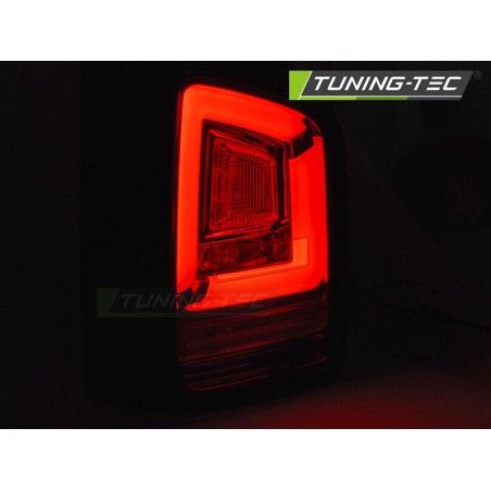 Feux arrière à LED séquentiels rouge fumé pour VW T5 04.03-09