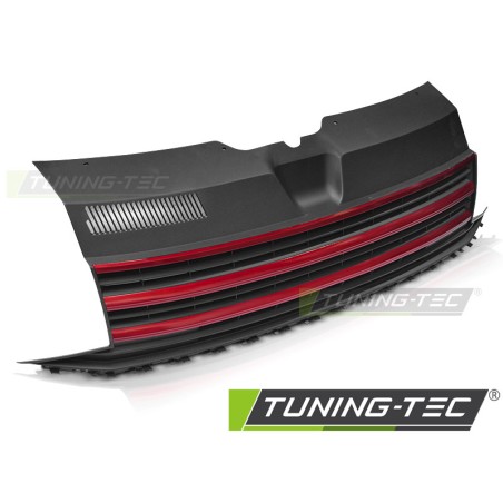 Grille noire rouge compatible VW T6 15-19