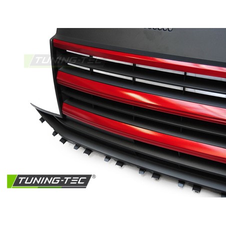 Grille noire rouge compatible VW T6 15-19