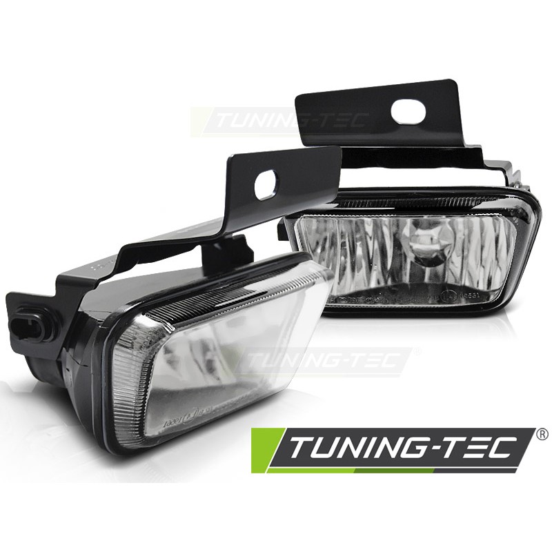 Feux de brouillard chromés pour VW Golf 2 08.83-08.91 Feux de brouillard chromés pour VW Golf 2 08.83-08.91