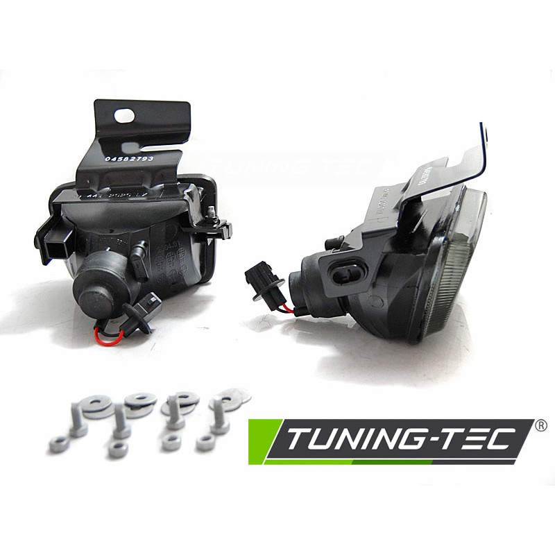 Feux de brouillard chromés pour VW Golf 2 08.83-08.91 Feux de brouillard chromés pour VW Golf 2 08.83-08.91