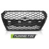 Grille Sport Noir Brillant PDC pour AUDI A4 B9 15-19 Grille Sport Noir Brillant PDC pour AUDI A4 B9 15-19