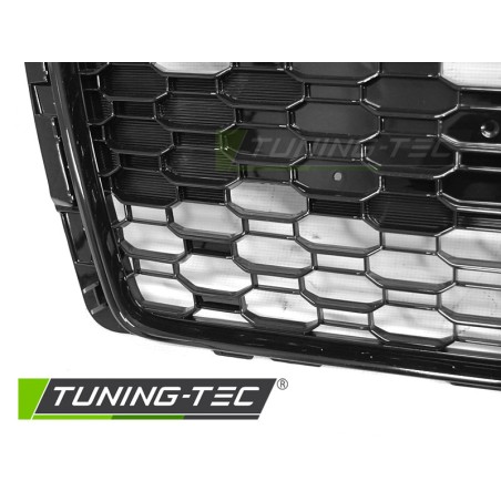 Grille Sport Noir Brillant PDC pour AUDI A4 B9 15-19 Grille Sport Noir Brillant PDC pour AUDI A4 B9 15-19