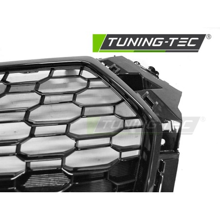 Grille Sport Noir Brillant PDC pour AUDI A4 B9 15-19 Grille Sport Noir Brillant PDC pour AUDI A4 B9 15-19