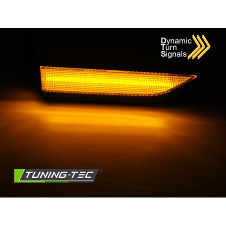 Clignotant latéral séquentiel noir blanc pour VW Caddy 15- Clignotant latéral séquentiel noir blanc pour VW Caddy 15-