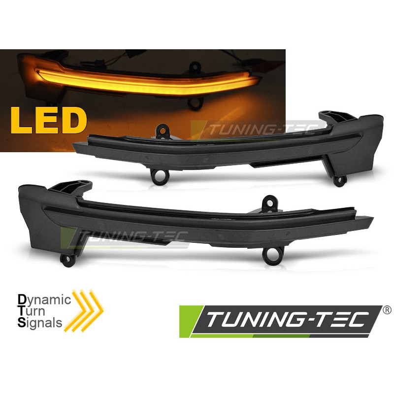 CLIGNOTANT LATÉRAL DANS LE RÉTROVISEUR LED FUMÉ SÉQUENTIEL pour SEAT ATECA 16- CLIGNOTANT LATÉRAL DANS LE RÉTROVISEUR LED FUMÉ SÉQUENTIEL pour SEAT ATECA 16-
