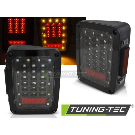 CHRYSLER JEEP WRANGLER JK 07-18 LED NOIR