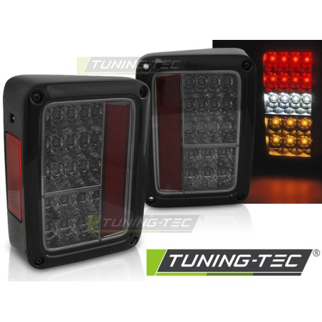 CHRYSLER JEEP WRANGLER JK 07-18 LED FUMÉ