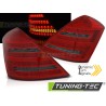 Feux arrière à LED rouge fumé séquentiel pour MERCEDES W221 S-KLASA 05-09 Feux arrière à LED rouge fumé séquentiel pour MERCEDES W221 S-KLASA 05-09