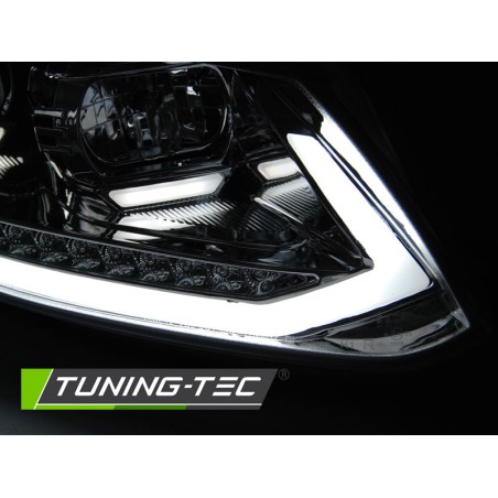 Phares TUBE LIGHT DRL chrome séquentiel pour VW Touran II 08.10-15