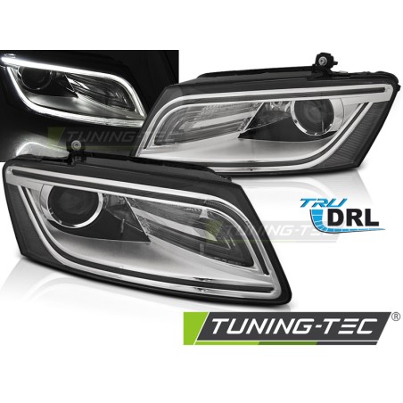 Phares TRUE DRL Chrome pour AUDI Q5 08.12-17