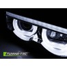 Phares Angel Eyes LED 3D Chrome pour BMW E38 94-01 Phares Angel Eyes LED 3D Chrome pour BMW E38 94-01