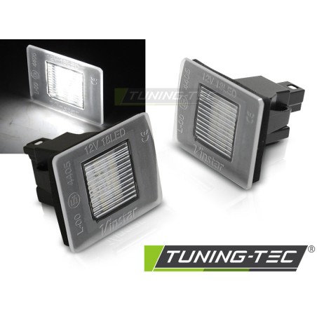 FEUX LED DE PLAQUE D'IMMATRICULATION compatibles avec MERCEDES W176/ X156/ X166/ W166/ R172/ W447 VITO FEUX LED DE PLAQUE D'IMMATRICULATION compatibles avec MERCEDES W176/ X156/ X166/ W166/ R172/ W447 VITO
