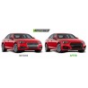 Pare-chocs avant sport noir brillant PDC pour AUDI A4 B9 08.15-19 Pare-chocs avant sport noir brillant PDC pour AUDI A4 B9 08.15-19