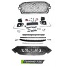 Pare-chocs avant sport argent noir PDC compatible AUDI A4 B9 08.15-19 Pare-chocs avant sport argent noir PDC compatible AUDI A4 B9 08.15-19