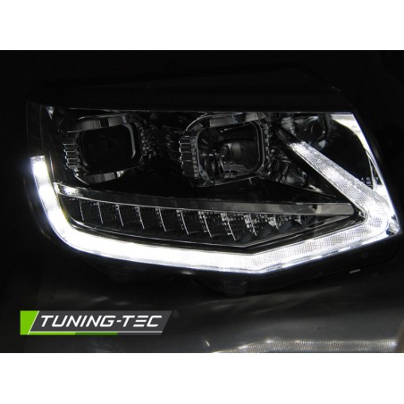 PHARES TUBE LIGHT DRL CHROME SÉQUENTIEL pour VW T6 15-19