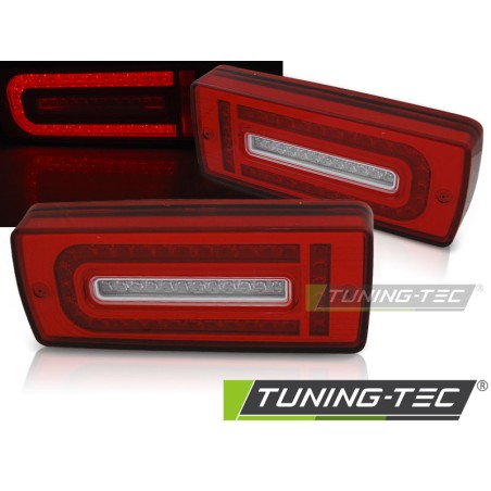 Feux arrière LED rouge blanc pour MERCEDES W463 G-CLASS 07-17