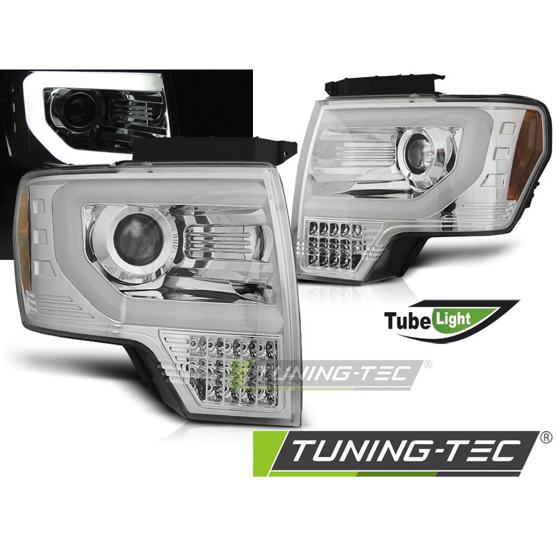 FORD F150 MK12 08-14 TUBE LIGHT CHROME FORD F150 MK12 08-14 TUBE LIGHT CHROME