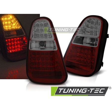 MINI COOPER R50/R52/R53 04-06 LED ROUGE FUMÉ