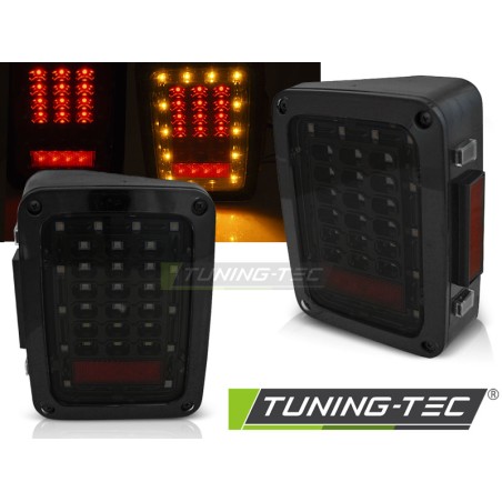 CHRYSLER JEEP WRANGLER JK 07-18 LED FUMÉ