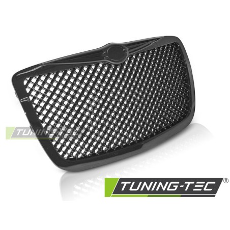 Calandre style Bentley noir brillant compatible Chrysler 300 C 04-11