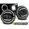CHRYSLER JEEP WRANGLER TJ/ LJ/ JK 96-18 ANGEL EYE LED NOIR CHRYSLER JEEP WRANGLER TJ/ LJ/ JK 96-18 ANGEL EYE LED NOIR