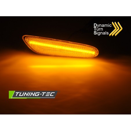 Clignotant latéral LED blanc séquentiel compatible BMW E46 / E60 / E87 / E90 Clignotant latéral LED blanc séquentiel compatible BMW E46 / E60 / E87 / E90