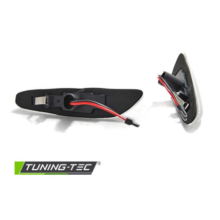 Clignotant latéral LED blanc séquentiel compatible BMW E46 / E60 / E87 / E90 Clignotant latéral LED blanc séquentiel compatible BMW E46 / E60 / E87 / E90