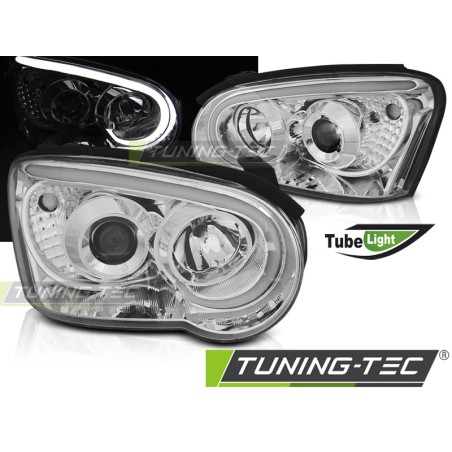 SUBARU IMPREZA II GD 03-05 TUBE LIGHT CHROME SUBARU IMPREZA II GD 03-05 TUBE LIGHT CHROME