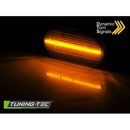 Clignotant latéral fumé LED séquentiel compatible Renault Clio / Mégane / Scénic / Twingo Clignotant latéral fumé LED séquentiel compatible Renault Clio / Mégane / Scénic / Twingo
