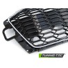 Grille Sport Chrome Noir PDC pour AUDI A4 B9 20- Grille Sport Chrome Noir PDC pour AUDI A4 B9 20-