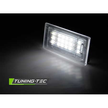 FEUX LED DE PLAQUE D'IMMATRICULATION compatibles avec BMW E46 COUPE / CABRIO / E46 M3 LCI 03-06 FEUX LED DE PLAQUE D'IMMATRICULATION compatibles avec BMW E46 COUPE / CABRIO / E46 M3 LCI 03-06