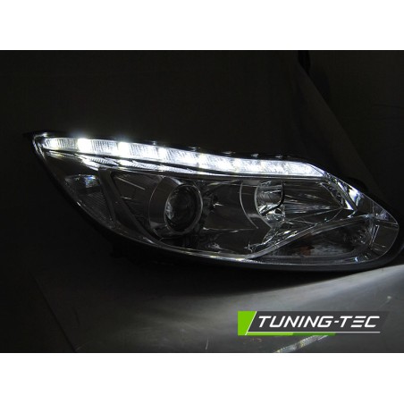 FORD FOCUS MK3 11-10.14 LED CHROME