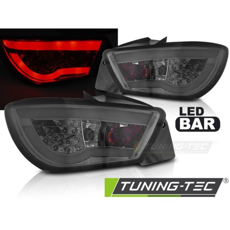 Feux arrière LED BAR fumés pour SEAT IBIZA 6J 3D 06.08-12